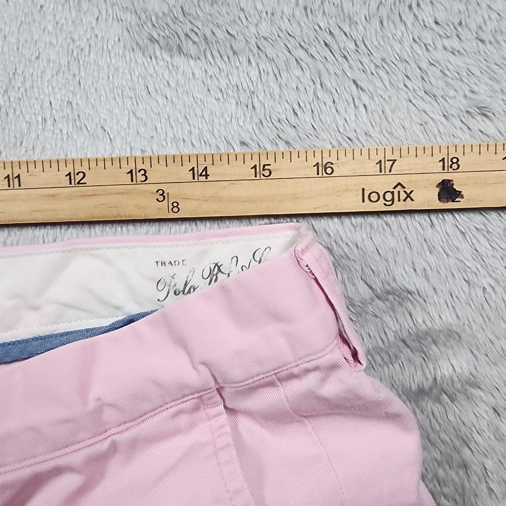 Polo Ralph Lauren Pants Mens 34x30 (Fits 32x30) Pink Classic Fit Preppy Summer - Picture 9 of 13